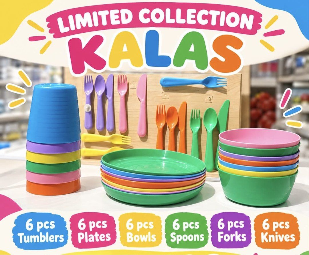 Ikea Kalas (Category: Weaning & Toddler Feeding) located in Marikina City. Submitted by jayzevelasco (Listing ID 1462773957, Image 1). Description: Ikea Kalas Set Original & Brand New Marikina pickup.
