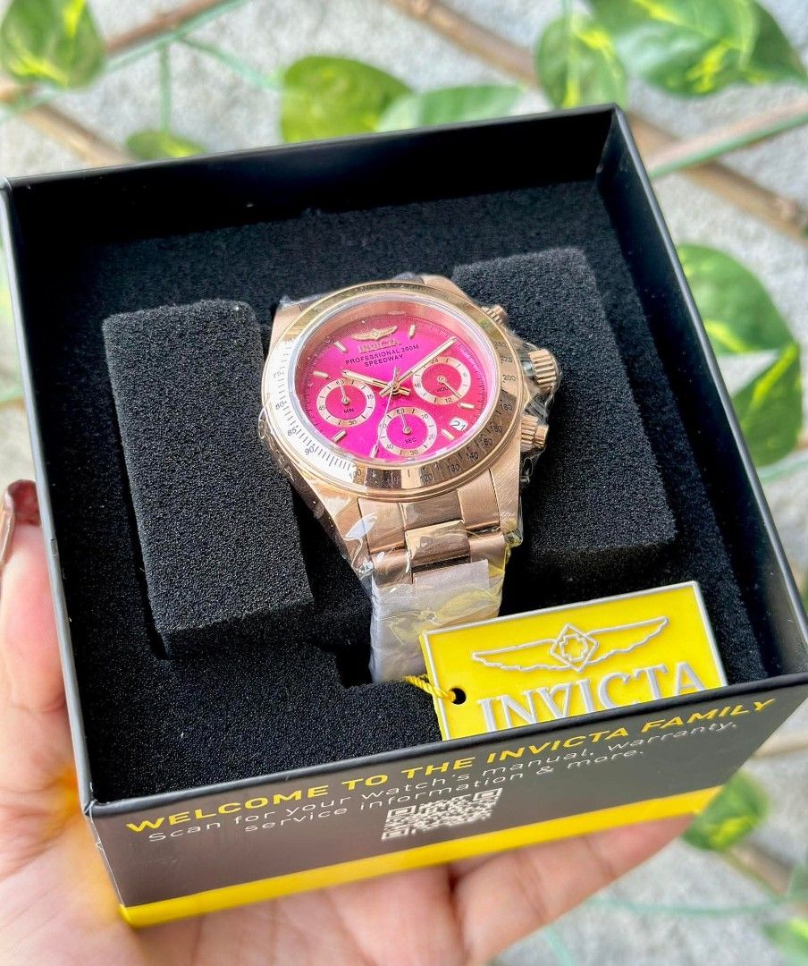 Invicta (Category: Women's Watches) located in Toledo. Submitted by sissyoriginalstuff (Listing ID 1462682887, Image 3). Description: Last piece Newest rare collection l‼️ kha26 Invicta speedway 39mm Rosegold 66657 DISCLAIMER: Sissyoriginalstuffbysybel is not affiliated with or by the featured brand. All trademarks and copyrights belong to their respective owners..