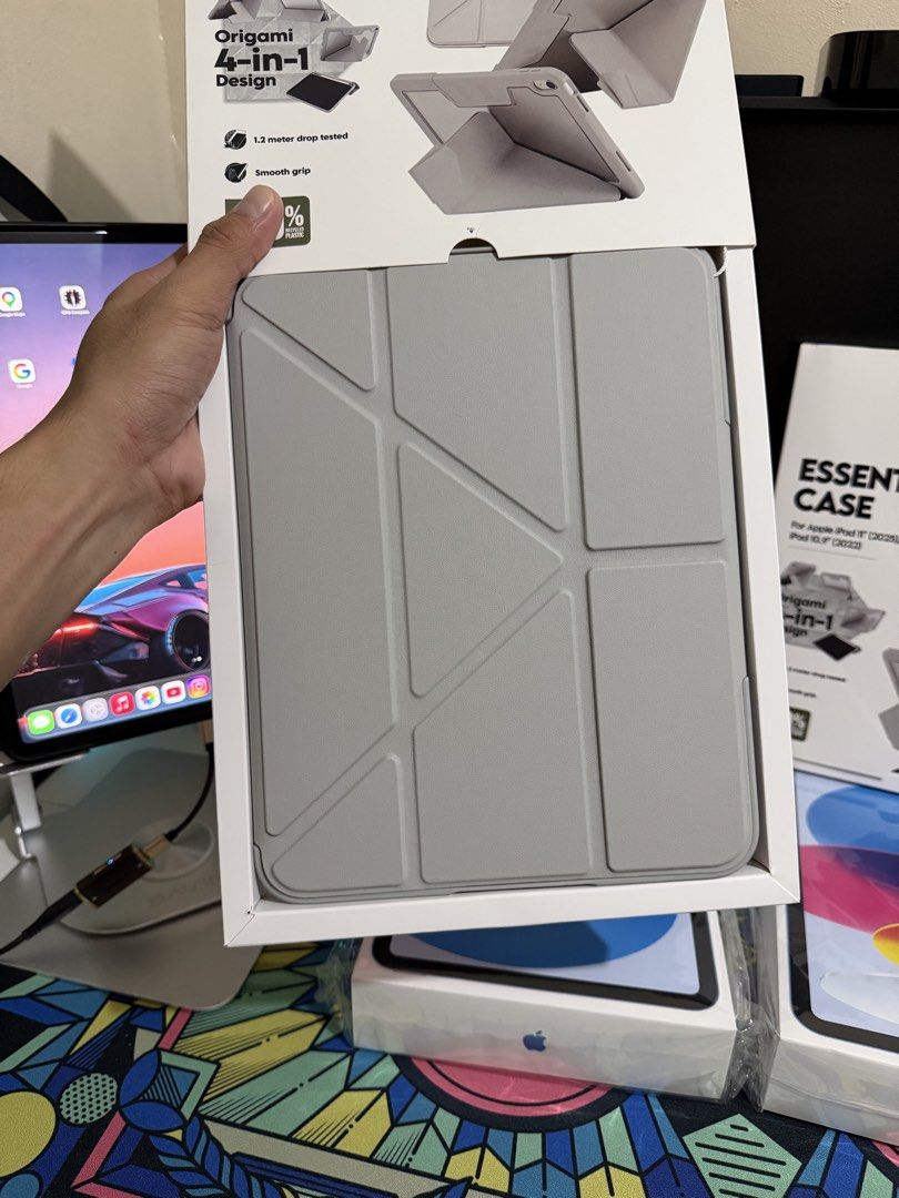 iPad 11th Gen A16 128GB - Blue (Category: iPad) located in Pasig City. Submitted by mightymiggy (Listing ID 1462737254, Image 2). Description: For Sale!! Brandnew Sealed iPad 11th Gen 128GB Blue! Bought from Apple Flagship Store, come with standard package, 1 Year Apple Warranty upon activation and a free PanzerGlass Folio Case worth P1,890.00! Pick up from my place in Pasig or meet up Megamall, Shangri-La Mall or Robinsons Galleria. **Also avail