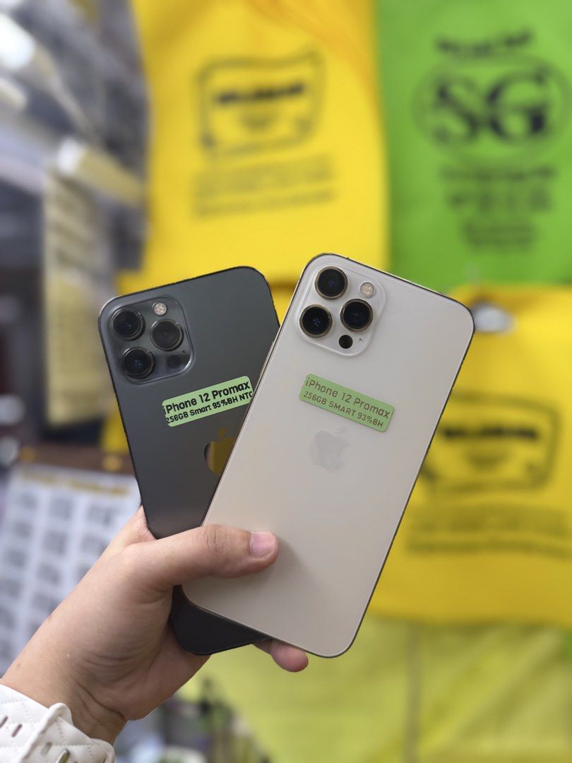 Iphone 12 Promax 256GB smartlocked 95BH no issues (Category: iPhone 12 Series) located in San Juan City. Submitted by najihahtelecomshop2018 (Listing ID 1462798593, Image 2). Description: Legit Store | Original unit FOR SALE | TRADE / SWAP ▫️INSTALLMENT thru: 🔸Credit Card (straight / installment) 🔸Ggives / Gcredit + 6% interest 🔸Spay Later + 6% interest (RFS: Buy and Sell any kinds of Gadgets) Description: iPhone 12 Promax 256GB ( other GB are