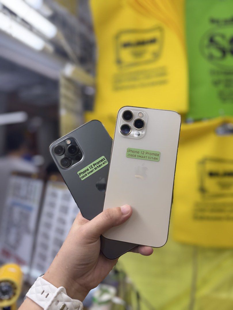 Iphone 12 Promax 256GB smartlocked 95BH no issues (Category: iPhone 12 Series) located in San Juan City. Submitted by najihahtelecomshop2018 (Listing ID 1462798593, Image 1). Description: Legit Store | Original unit FOR SALE | TRADE / SWAP ▫️INSTALLMENT thru: 🔸Credit Card (straight / installment) 🔸Ggives / Gcredit + 6% interest 🔸Spay Later + 6% interest (RFS: Buy and Sell any kinds of Gadgets) Description: iPhone 12 Promax 256GB ( other GB are