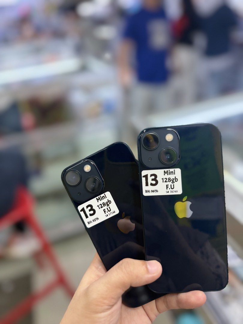 IPhone 13 MINI 128GB 97BH no issues Openline (Category: iPhone 13 Series) located in San Juan City. Submitted by najihahtelecomshop2018 (Listing ID 1462794481, Image 2). Description: Legit Store | Original unit FOR SALE | TRADE / SWAP ▫️INSTALLMENT thru: 🔸Credit Card (straight / installment) 🔸Ggives / Gcredit + 6% interest 🔸Spay Later + 6% interest (RFS: Buy and Sell any kinds of Gadgets) Description: iPhone 13 MINI 128GB other GB are also ava