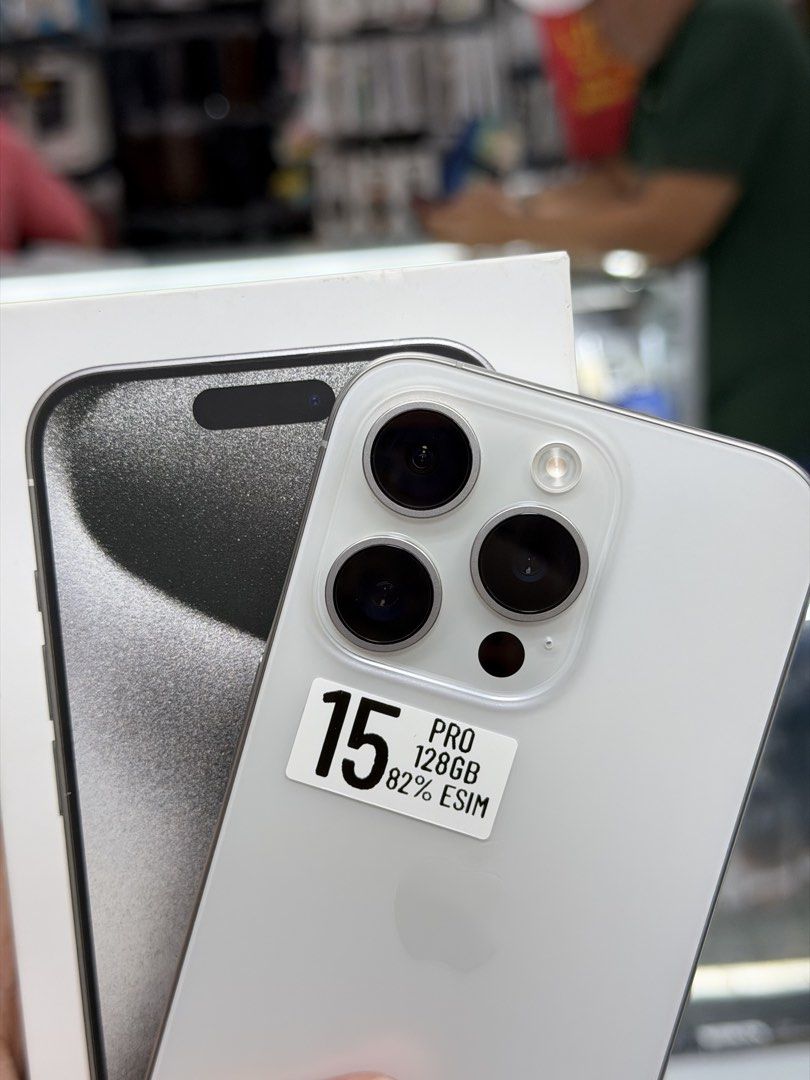 iPhone 15 Pro 128GB Factory Unlock No Issue Secondhand (eSim) (Category: iPhone 15 Series) located in Pasig City. Submitted by FarAndRayShop (Listing ID 1462855018, Image 2). Description: 🔥 A GADGET SHOP — BUY • SELL • SWAP 📱 iPhone 15 Pro 128GB 💰 PRICE: ₱32,499 Looking for a legit, authentic, and hassle-free gadget transaction? You’re in the right place! ✨ UNIT DETAILS: ✅ Factory Unlocked ✅ Authentic / Genuine Unit ✅ No Hidden Issues ✅ Fully 