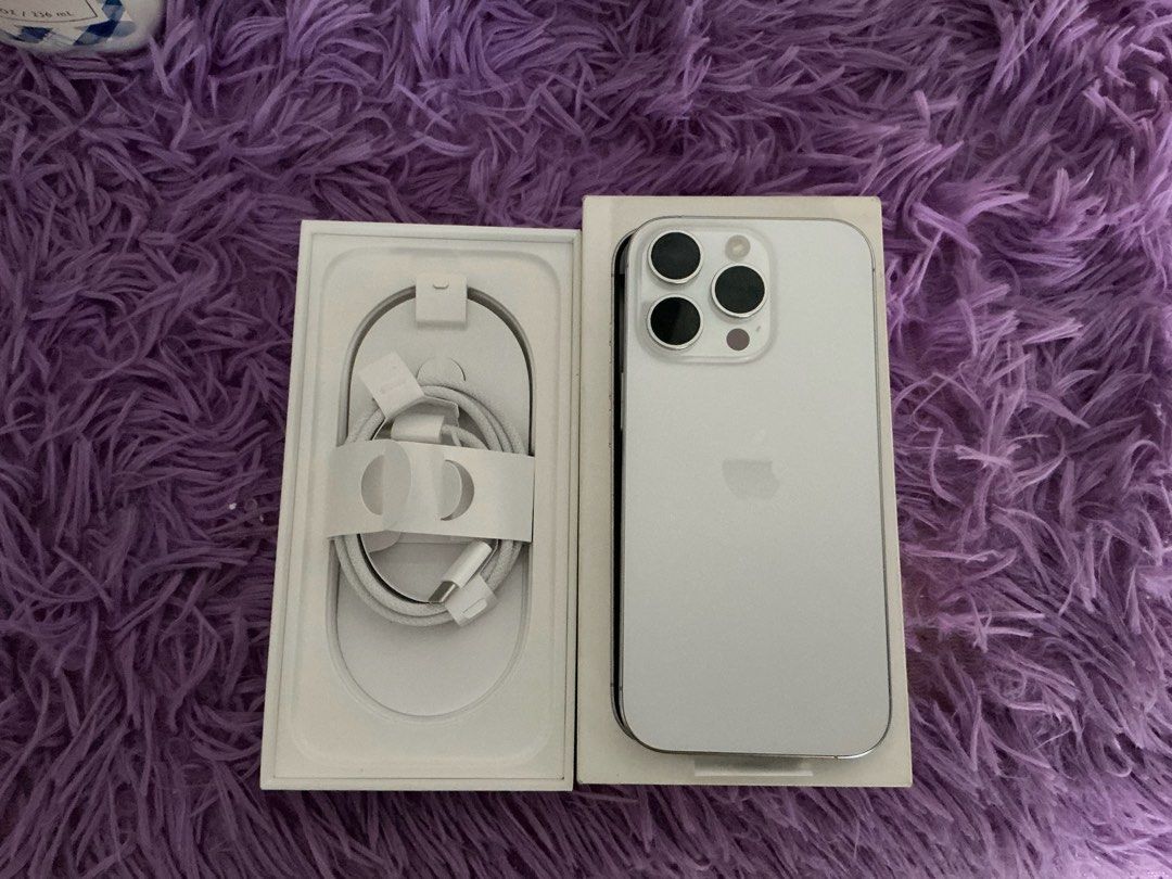 Iphone 16 pro 128gb (Category: iPhone 16 Series) located in Calamba. Submitted by leeadriannn796 (Listing ID 1462687286, Image 2). Description: IPHONE 16 PR0 OPEN FOR SWAP❗️ ✅ 128 Gb ✅ 79% BATTERY HEALTH ✅ TRUETONE / FACE ID) ✅ FACTORY UNLOCKED ✅ UNLI RESET ✅ ALL WORKING ✅ NO HISTORY REPAIR ✅ NO ISSUE ✅NTC / DUAL SIM 🎁UNIT,CASE,BOX.