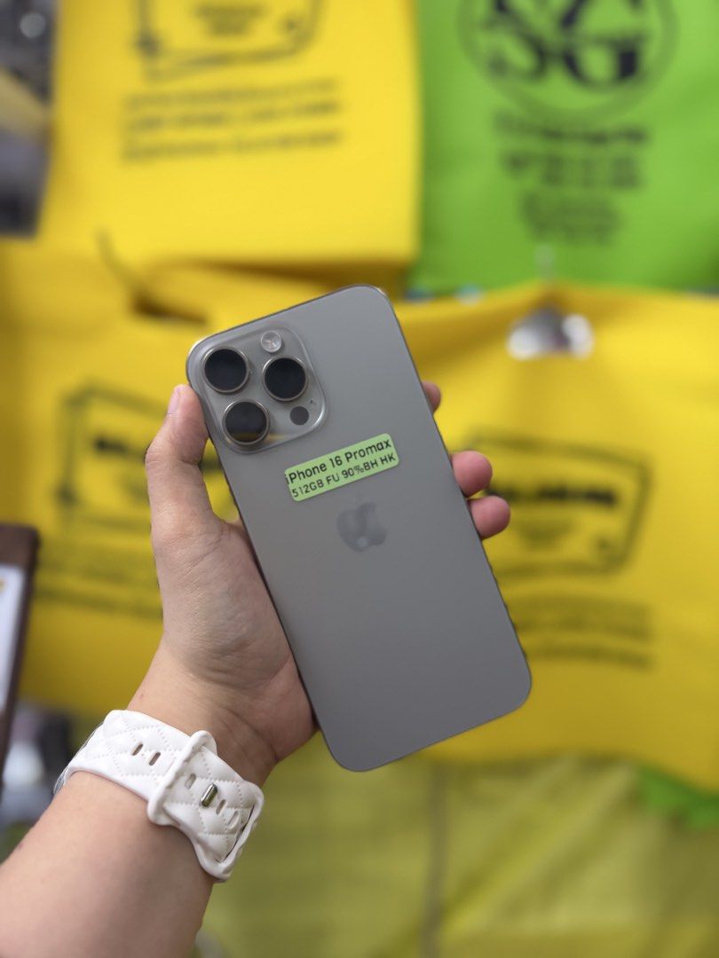 Iphone 16 Promax 512GB 90BH NTC approved Openline no issues (Category: iPhone 16 Series) located in San Juan City. Submitted by najihahtelecomshop2018 (Listing ID 1462804562, Image 1). Description: Legit Store | Original unit FOR SALE | TRADE / SWAP ▫️INSTALLMENT thru: 🔸Credit Card (straight / installment) 🔸Ggives / Gcredit + 6% interest 🔸Spay Later + 6% interest (RFS: Buy and Sell any kinds of Gadgets) Description: iPhone 16 Promax 512GB ( ot