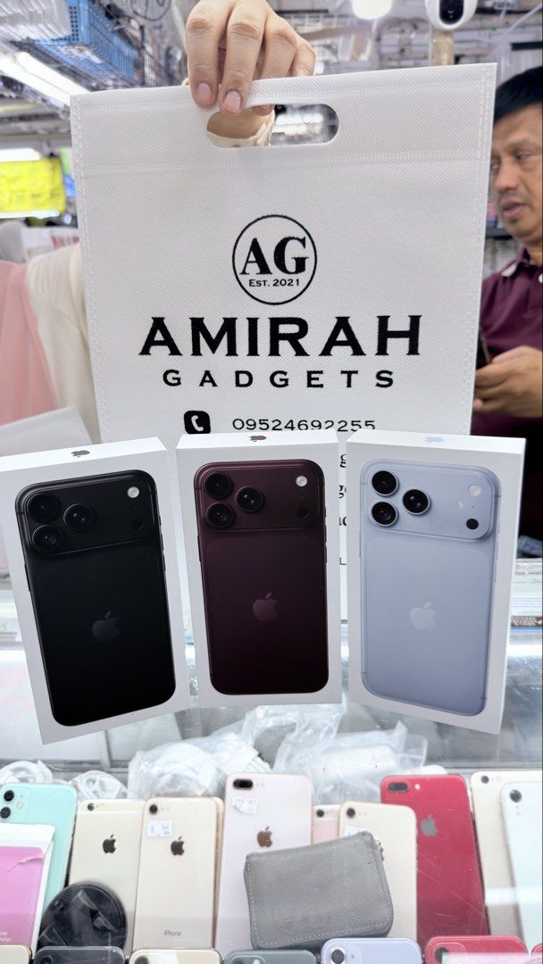 iPhone 18 Pro | 18 Pro max 256 512 1 Tera (Category: iPhone 18 Series) located in Pasig City. Submitted by amirahdb (Listing ID 1462709217, Image 2). Description: Price starts at ₱95,999 iPhone 18 Pro max | iPhone 18 Pro 256gb 512gb 1 Tera 2 Tera Message for the price kais paiba iba ng price depende sa stock na available.