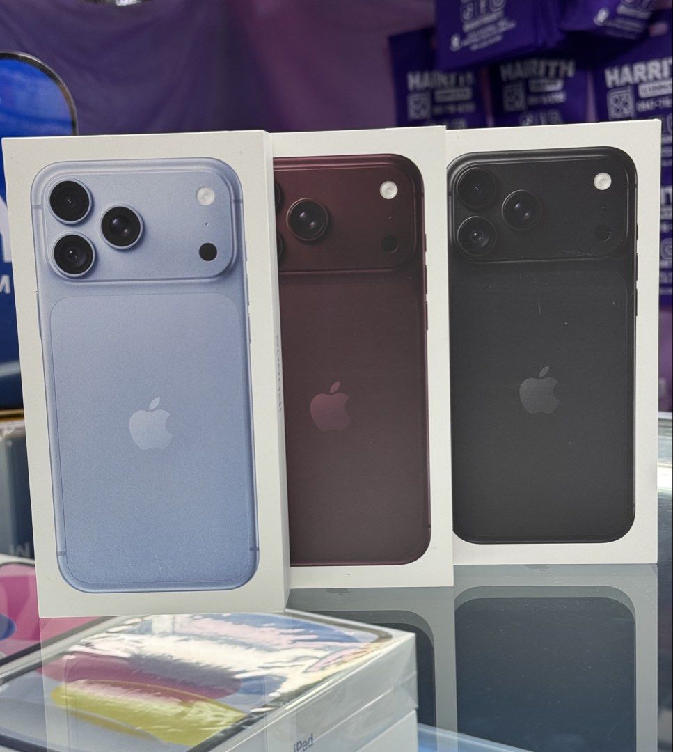 iPhone 18 pro max & 18 pro 256 512 1tb 2tb (Category: iPhone 18 Series) located in Mandaluyong City. Submitted by saad_198825 (Listing ID 1462835043, Image 1). Description: 🍏iPhone 18’pro max & 18 pro🍏 256 512 1tb 2tb 💯 Guaranteed ✅brand new sealed ✅original authentic ✅never activated never opened ✅7 days store replacement if factory defect ✅HK VARIANT 📍visit us at my physical store 📍Greenhills Shopping Center ☎️+63 9544290277 ☎️+63 91004097