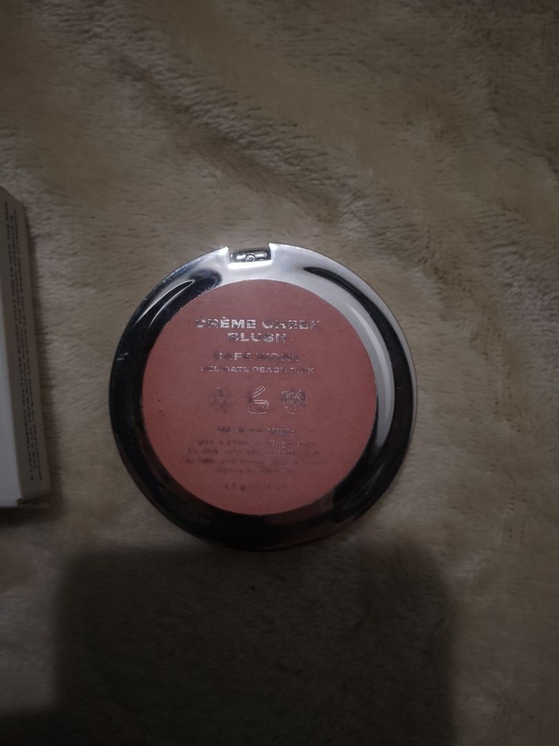 Issy Créme Cheek Blush (Category: Makeup) located in Caloocan City. Submitted by lrn.dnd (Listing ID 1462871495, Image 3). Description: - Issy Beauty Baby Crème Cheek Blush - Shade: Safe Word - Swatched Only! - Net Weight: 4.5g / 0.15 oz - Comes in original packaging - Perfect for achieving a natural, healthy flush on your cheeks NEGOTIABLE!.