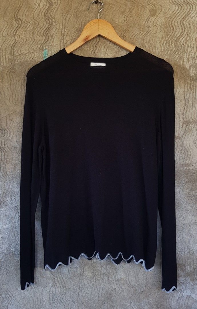 JACQUELINE de YONG Womens L.S (Category: Longsleeves) located in Pagbilao. Submitted by ezmilyones (Listing ID 1462710568, Image 1). Description: JACQUELINE de YONG Womens Plain L.S Stretchable Cotton BNEW CONDI. Size Large Col.Rate 10 No Issue Wash & Ready Wear p350 + SF..