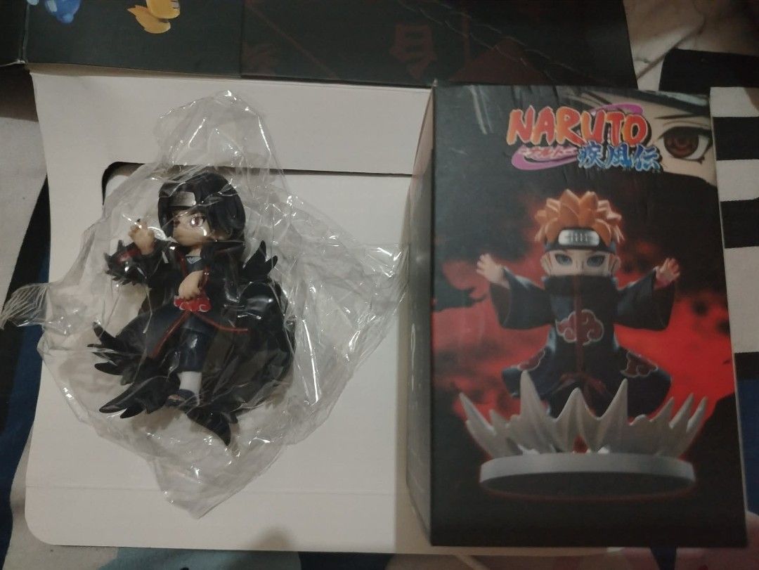 Jeizmon Haul (Category: Figurines & Statues) located in Pasay City. Submitted by jaypaoloda48023 (Listing ID 1462865080, Image 1). Description: Naruto Shipuden Akatsuki Anime Figurine Toy Collection Replicas.