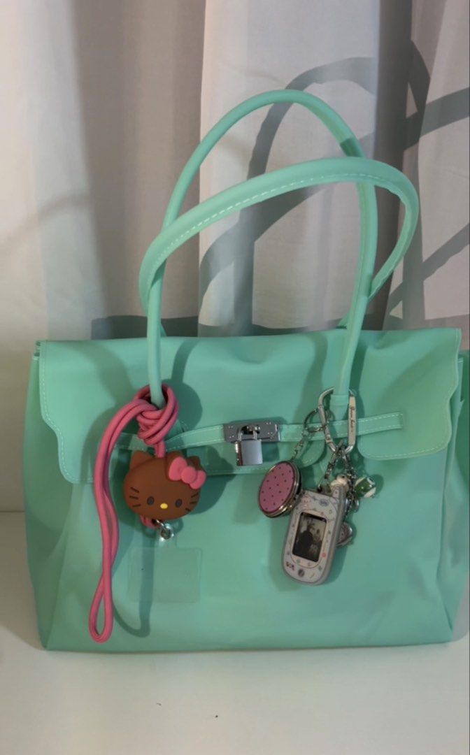 Jelly Firkin Bag (Category: Tote Bags) located in Iligan City. Submitted by boldrabbit.778b7e (Listing ID 1462780014, Image 1). Description: Color: Mint.