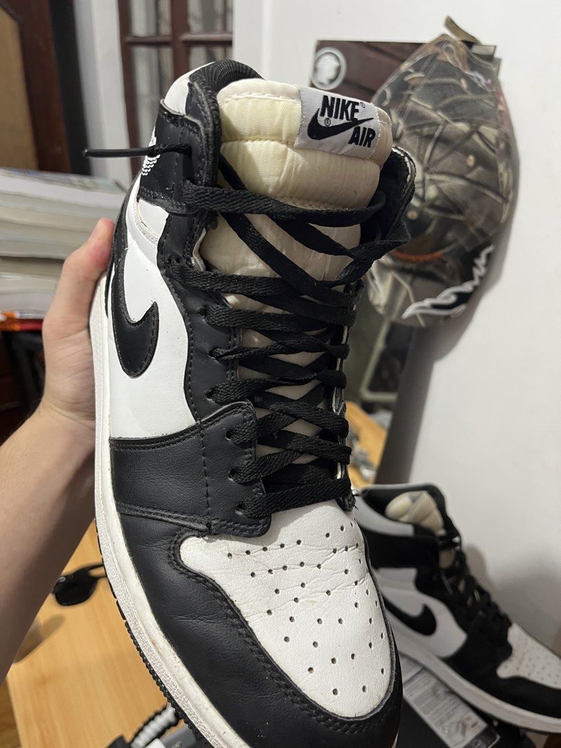 JORDAN 1 HIGH 85 BLACK/WHITE 2023 Original (Category: Sneakers) located in Cavite. Submitted by kaylsh (Listing ID 1462741643, Image 2). Description: ISSUE: NO BOX SLIGHT CREASE RFS: NEED FUNDS FOR MY SCHOOL ACTIVITY .