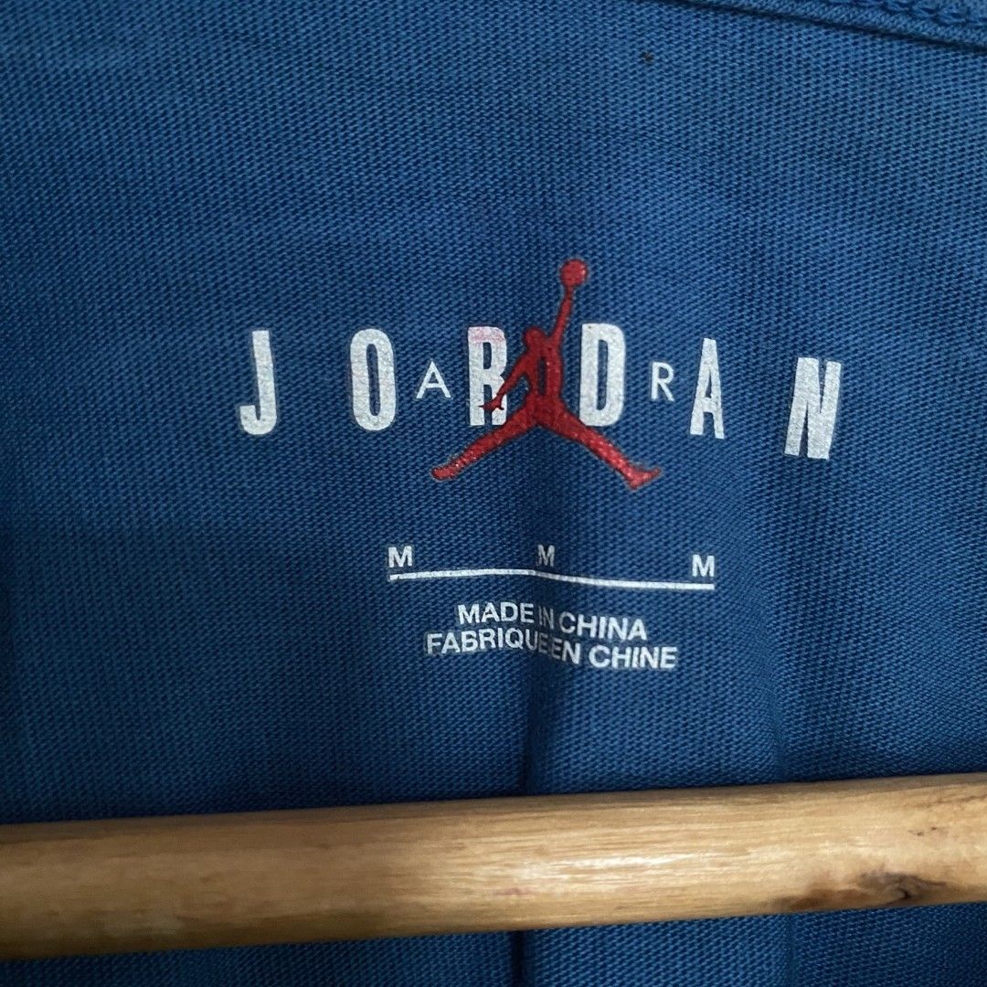 Jordan embroidered shirt (Category: Tshirts & Polo Shirts ) located in Bislig. Submitted by jeloy_13 (Listing ID 1462844988, Image 3). Description: Dimes 19x27 Medium Excellent condition Need wash only.