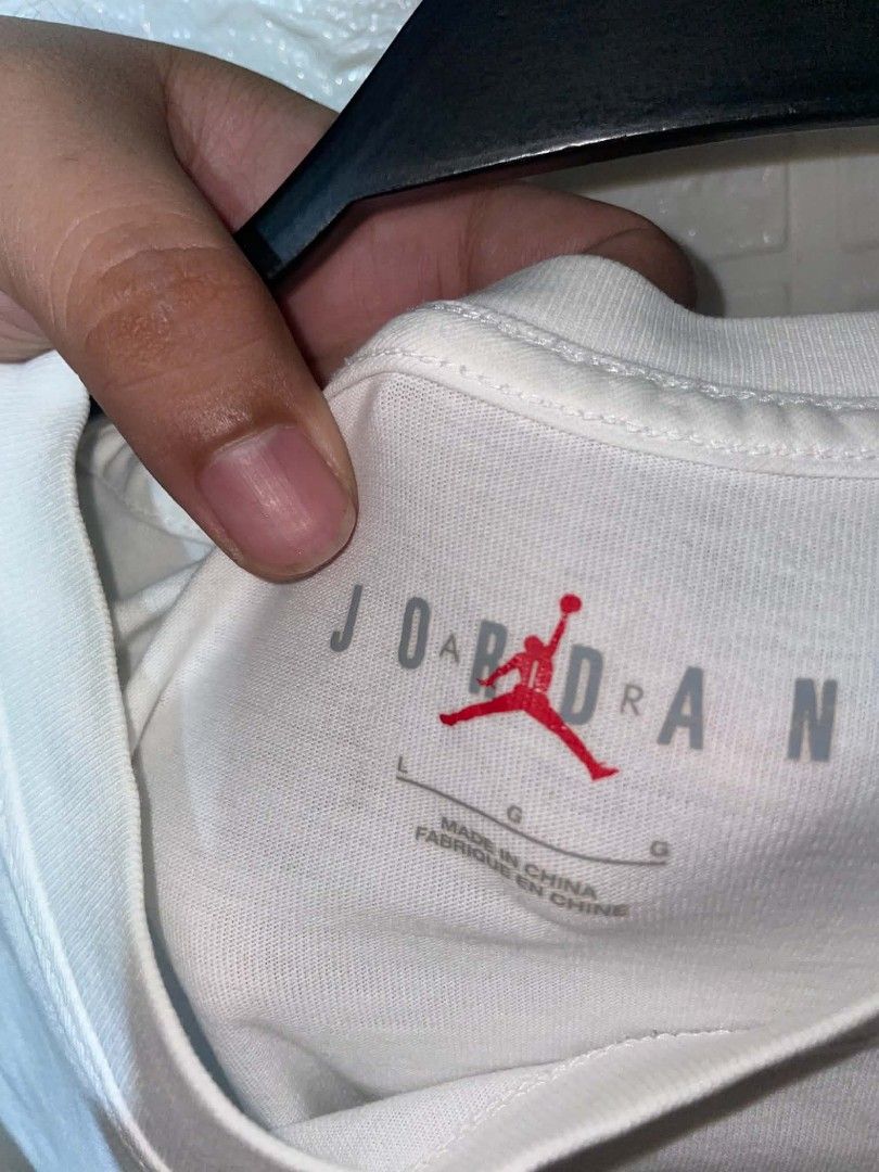 Jordan Tshirt (Category: Tshirts & Polo Shirts ) located in Lapu Lapu. Submitted by jc.happyburdagol (Listing ID 1462768471, Image 2). Description: Authentic No issue.