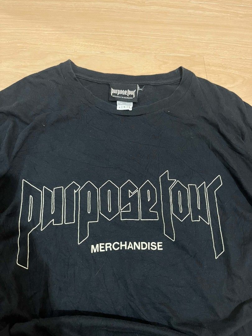 Justin Bieber Purpose tour 2016 (Category: Tshirts & Polo Shirts ) located in Cebu City. Submitted by lesthrift (Listing ID 1462870482, Image 3). Description: Size Large.