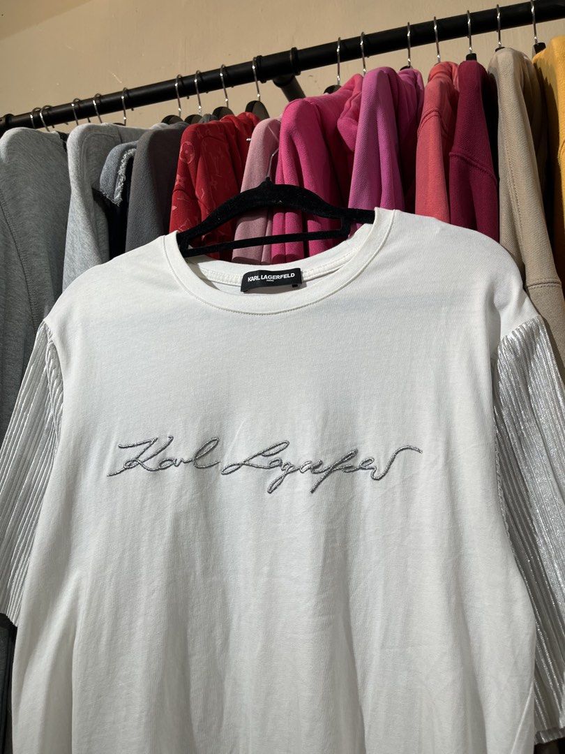 Karl Lagerfeld Paris (Category: Shirts) located in Lucban. Submitted by rep.rznt (Listing ID 1462704507, Image 2). Description: Dimes: 18 width, 24-25 length.