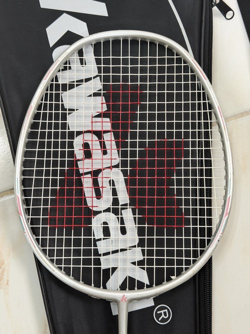 Kawasaki badminton racket (Category: Racket and Ball Sports) located in Marikina City. Submitted by eggugu (Listing ID 1462760640, Image 3). Description: RFS: No longer playing.