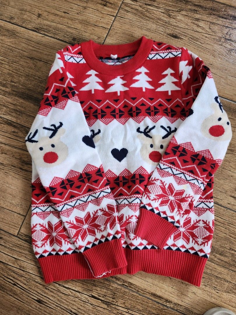 Kids Christmas Sweater (Category: Babies & Kids Fashion) located in Las Pinas. Submitted by closetful.ph (Listing ID 1462834978, Image 3). Description: ideal 6 to 7 yo.