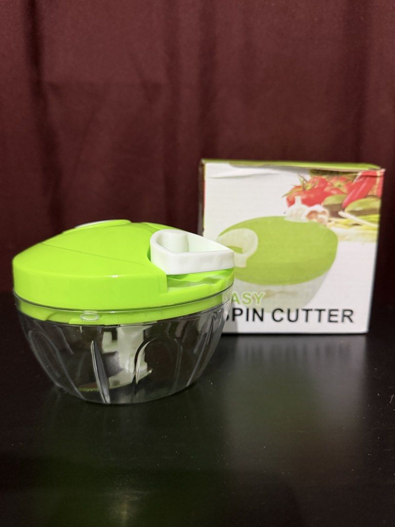 Kitchen Supplies Bundle (Category: Other Kitchenware & Tableware) located in Caloocan City. Submitted by rohllee (Listing ID 1462710389, Image 3). Description: Kitchen Supplies Bundle Inclusions: Stainless Steel Vegetable Cutter (unused) Easy Spin Cutter (unused) 6pcs Andy Player Cup (unused) Mini blender w/ connector (used) Selling as bundle only Location: Guadalupe, Makati.