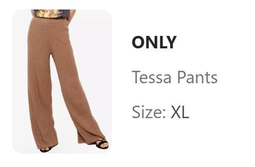 Knit Palazzo Pants (Category: Other Bottoms) located in Malolos. Submitted by bananathrifts2026 (Listing ID 1462800144, Image 2). Description: Item is on-hand and not in use. Reason for Selling: Decluttering (actual photos to-follow).