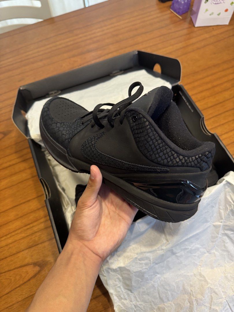 Kobe 4 Protro Black Mamba (Category: Other Sports Equipment and Supplies) located in Manila. Submitted by cenecc (Listing ID 1462819552, Image 3). Description: Good as new.