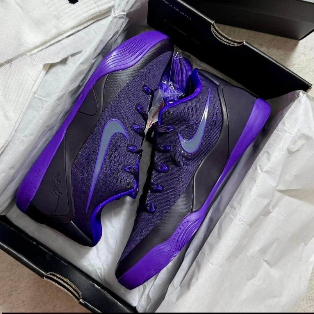 Kobe 9 - Purple Dynasty💜 (Category: Casual Shoes) located in Manila. Submitted by johnricoma60523 (Listing ID 1462725013, Image 1). Description: For more details? Just pm on me🫰 📍All size available 📍Open for COD/meet up or gcash payment 📍F you want to order I give you best High Quality💯 📍Thank you for trusting me🫡🫶.