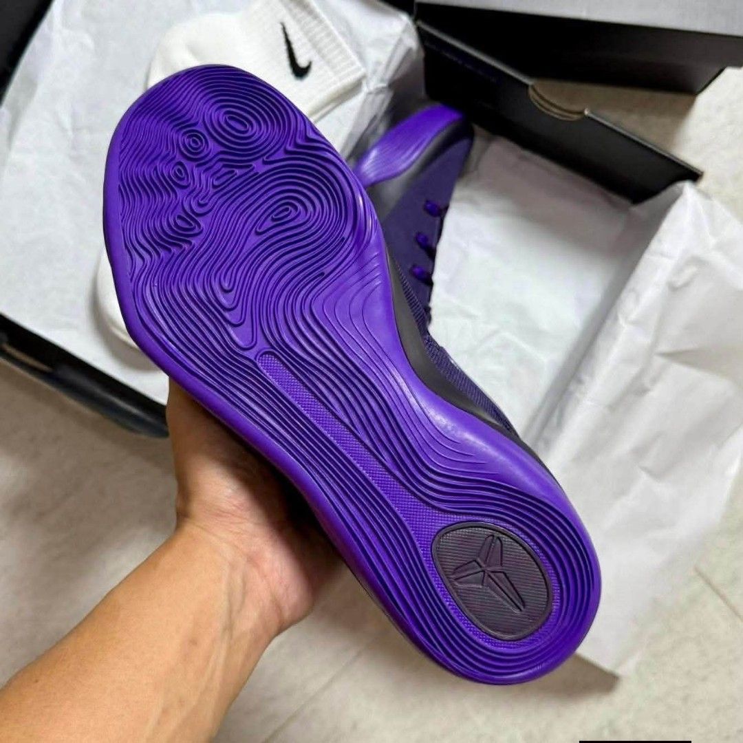 Kobe 9 - Purple Dynasty💜 (Category: Casual Shoes) located in Manila. Submitted by johnricoma60523 (Listing ID 1462725013, Image 2). Description: For more details? Just pm on me🫰 📍All size available 📍Open for COD/meet up or gcash payment 📍F you want to order I give you best High Quality💯 📍Thank you for trusting me🫡🫶.