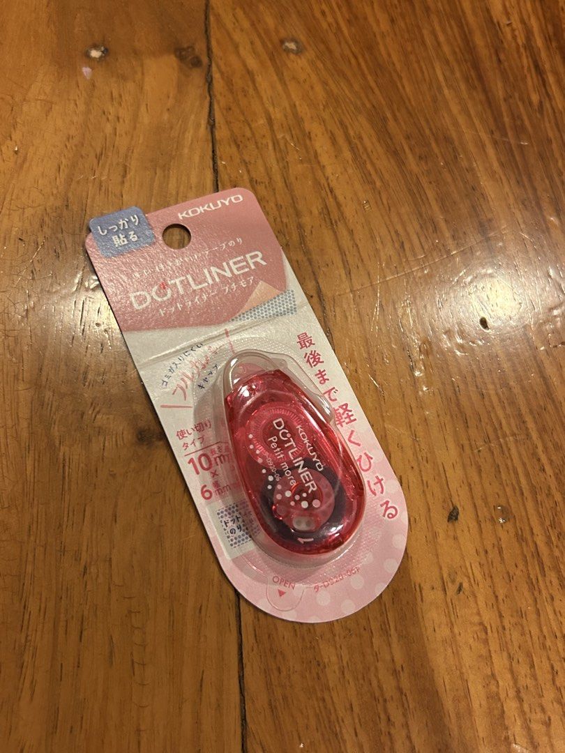 Kokuyo Dotliner Mini (Category: Craft Supplies & Tools) located in Manila. Submitted by deeelles14251 (Listing ID 1462786224, Image 1). Description: - Dot Glue Tape Kokuyo Dotliner Mini .