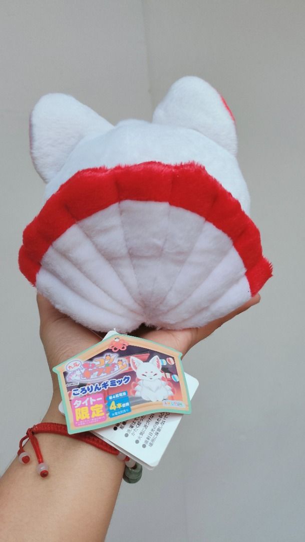 Amuse, Chokonto Kyuubi no Kitsune plush (Category: Plushies & Soft Toys) located in Taguig. Submitted by adopt.my.plush.ph (Listing ID 1462773971, Image 3). Description: Taito-exclusive motorized rolling plush toy featuring the character "Coro" from the Nine-Tailed Fox series by Amuse *as is, rolling/tumbling function is not available, motor is missing.