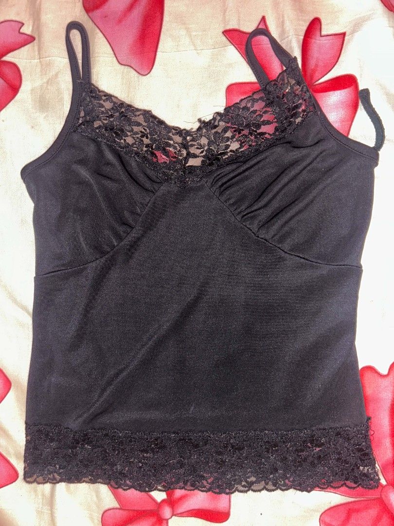 Lace Camisole Top | black (Category: Others Tops) located in Makati City. Submitted by cher._. (Listing ID 1462858430, Image 2). Description: .