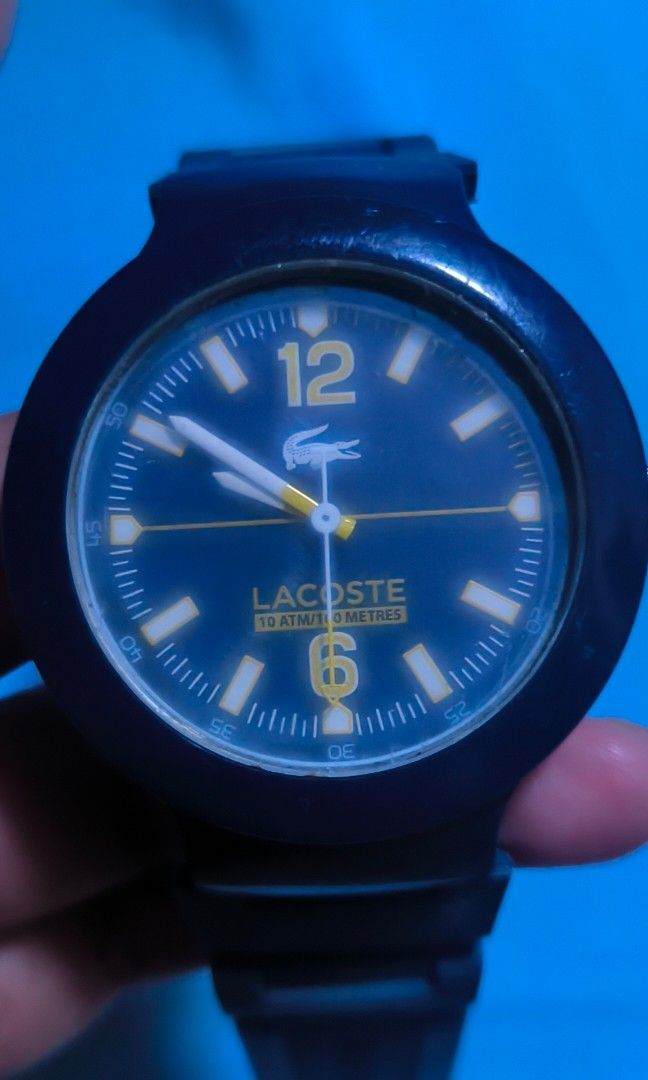 Lacoste (Category: Men's Watches) located in Manila. Submitted by grae_son (Listing ID 1462851980, Image 3). Description: Lacoste watch Original.