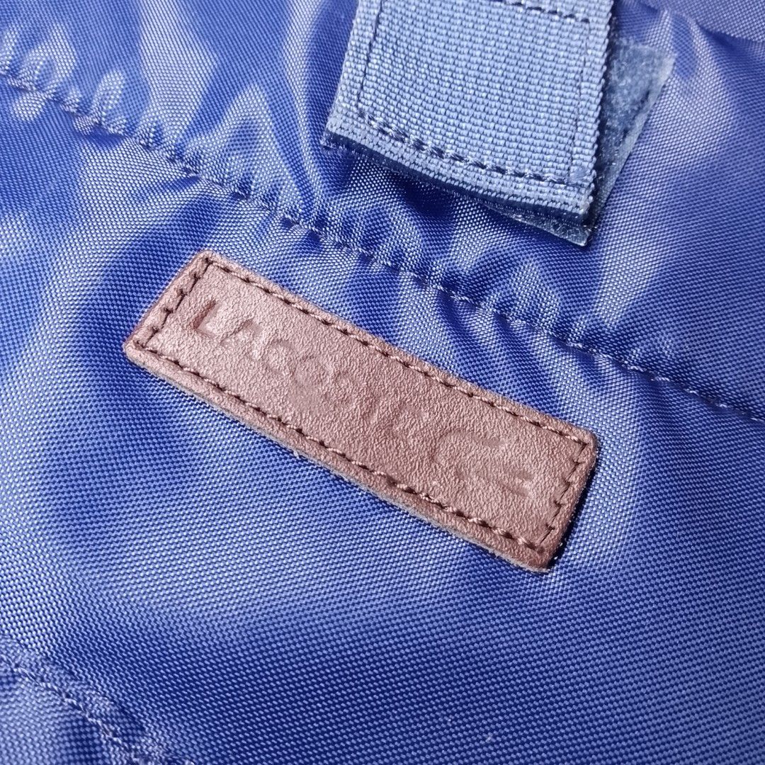 Lacoste Backpack (Category: Backpacks) located in Antipolo. Submitted by arn_thrifts_collections (Listing ID 1462820669, Image 2). Description: LACOSTE BACKPACK 1K+SF ISSUE SEE PICS.