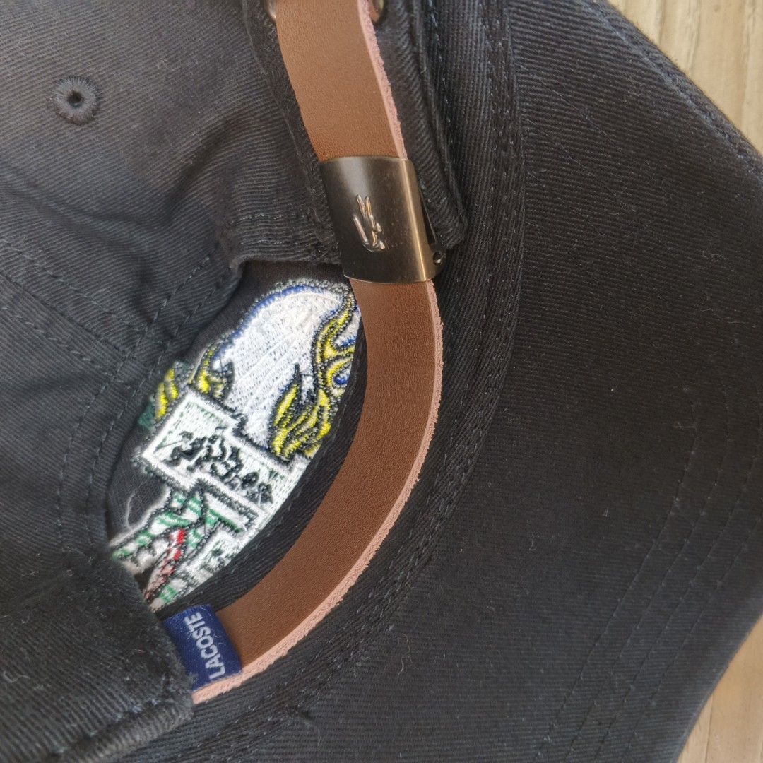 Lacoste cap (Category: Caps & Hats) located in Manila. Submitted by janna_m (Listing ID 1462841228, Image 2). Description: EXCELLENT CONDITION ✅ NO ISSUES ✅ DM FOR INQUIRIES 📩.