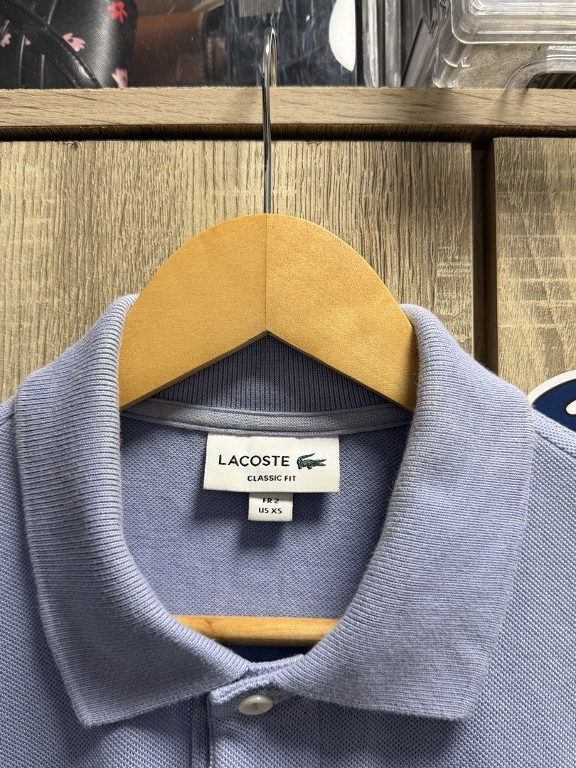 Lacoste Classic Fit Polo Shirt (Category: Tshirts & Polo Shirts ) located in Cavite. Submitted by PRIVATE.Selection (Listing ID 1462761388, Image 3). Description: Lacoste Classic Fit Polo Shirt Size XS fit to S W- 19 L- 26.5 Good as New 1,500.