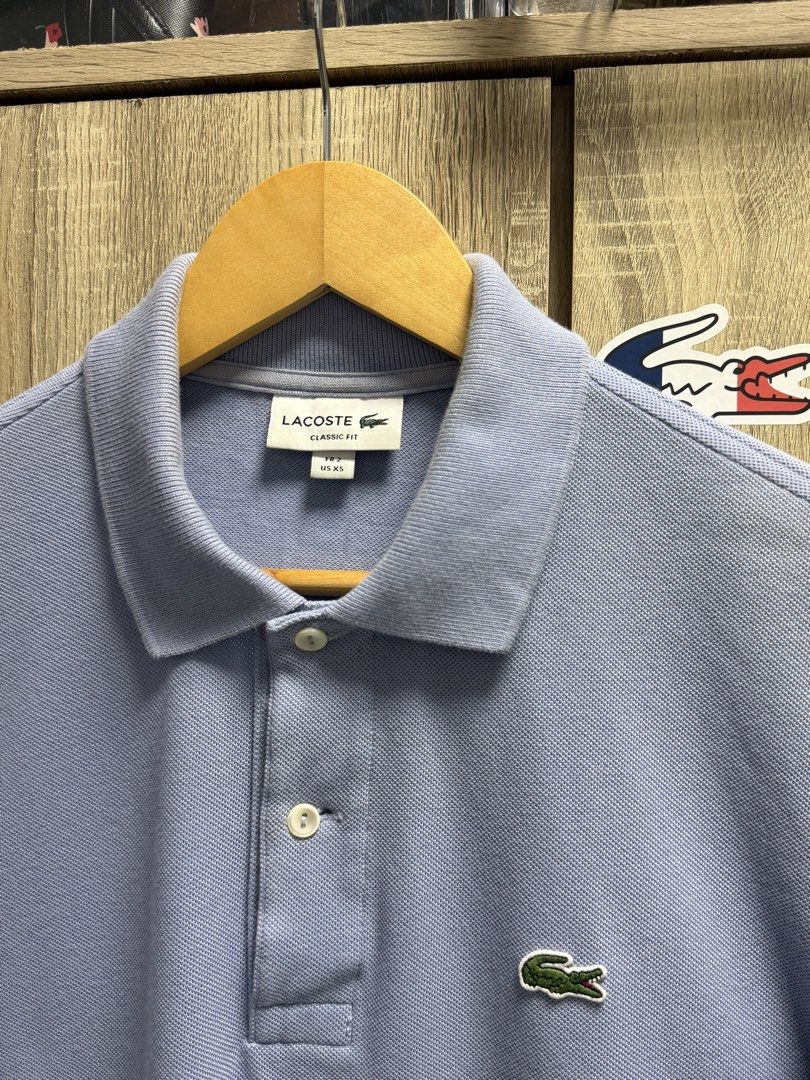 Lacoste Classic Fit Polo Shirt (Category: Tshirts & Polo Shirts ) located in Cavite. Submitted by PRIVATE.Selection (Listing ID 1462761388, Image 2). Description: Lacoste Classic Fit Polo Shirt Size XS fit to S W- 19 L- 26.5 Good as New 1,500.