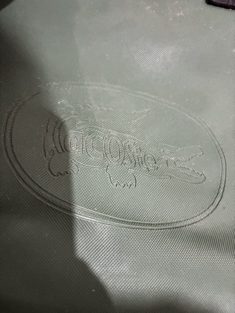 Lacoste duffle bag (Category: Luxury Bags & Wallets) located in Baguio. Submitted by craft.matcha (Listing ID 1462819404, Image 2). Description: Lacoste duffle bag @500 .