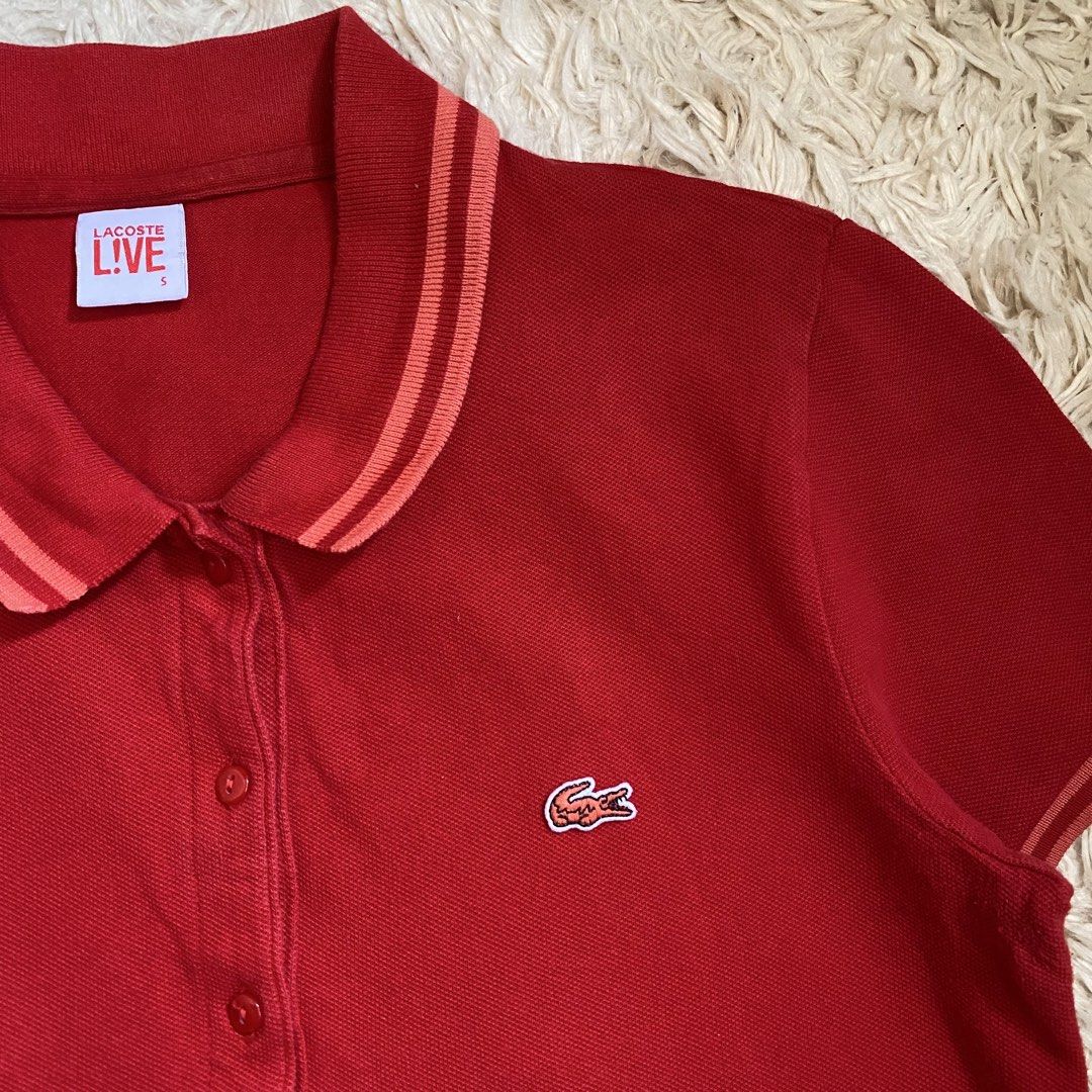 Lacoste Live Poloshirt (Category: Shirts) located in Cebu City. Submitted by stevenkylegil (Listing ID 1462754463, Image 2). Description: Lacoste Live Poloshirt Dimension: 16.5 width / 22 length Color rate: 10/10 Excellent condition - No issue Message me📩.