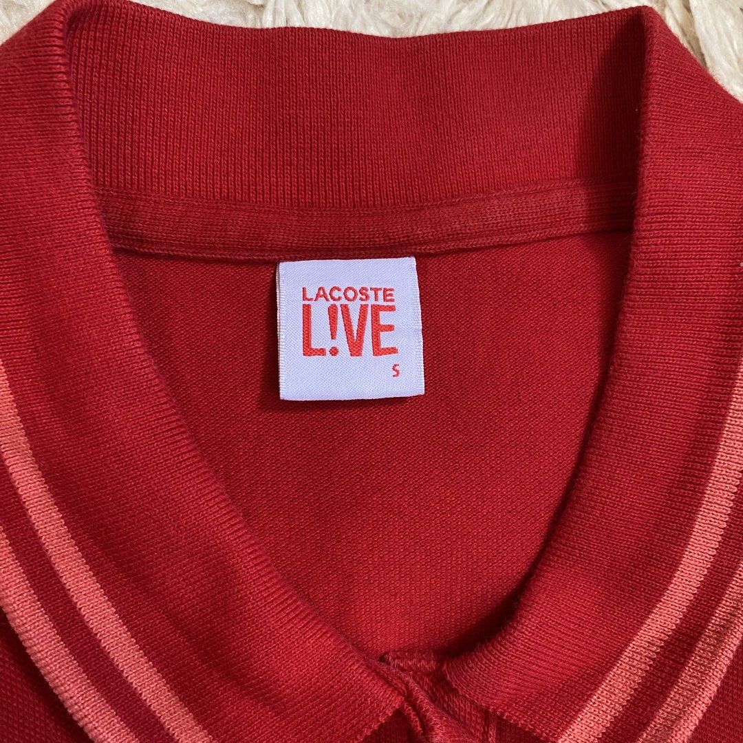 Lacoste Live Poloshirt (Category: Shirts) located in Cebu City. Submitted by stevenkylegil (Listing ID 1462754463, Image 3). Description: Lacoste Live Poloshirt Dimension: 16.5 width / 22 length Color rate: 10/10 Excellent condition - No issue Message me📩.
