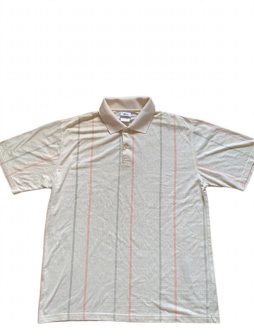 Lacoste polo (Category: Formal Shirts) located in Manila. Submitted by luxuryvintagee (Listing ID 1462695685, Image 3). Description: Good condition Color rate 9/10 Size small.