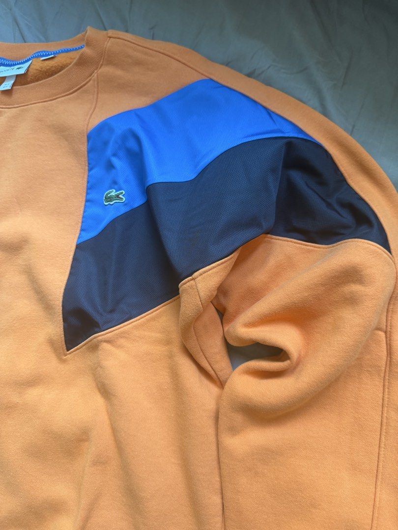 Lacoste Pullover (Category: Hoodies) located in Pasig City. Submitted by fancytracy (Listing ID 1462691335, Image 2). Description: Lacoste Pullover Lightly Used Size 4/M.