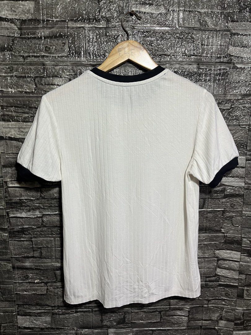 Lacoste Ribbed Ringer Shirt (Category: Tshirts & Polo Shirts ) located in Manila. Submitted by flex_curation (Listing ID 1462392993, Image 3). Description: 21x27 IN VERY GOOD CONDITION BACOOR CAVITE LOC.