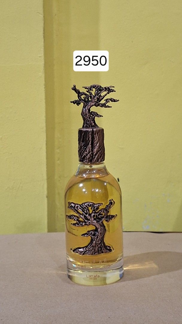 Lattafa Pride Perfume - (Category: Fragrance & Deodorants) located in Marikina City. Submitted by daniel.lorenzo (Listing ID 1462810991, Image 1). Description: - Lattafa Pride Perfume - Unique tree design on cap and bottle - Golden colored liquid - Full bottle - Ideal for perfume collectors - Price is negotiable.