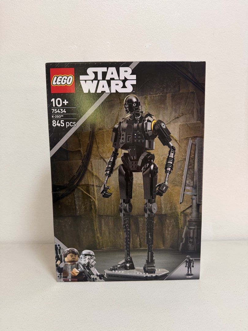 LEGO Star Wars 75434 K-2SO Droid Set (Category: Lego & Building Sets) located in Quezon City. Submitted by wertymoshi (Listing ID 1462701924, Image 1). Description: - LEGO Star Wars set 75434: K-2SO Droid - 845 pieces - Recommended for ages 10+ - Build your own iconic droid - A must-have for Star Wars fans.