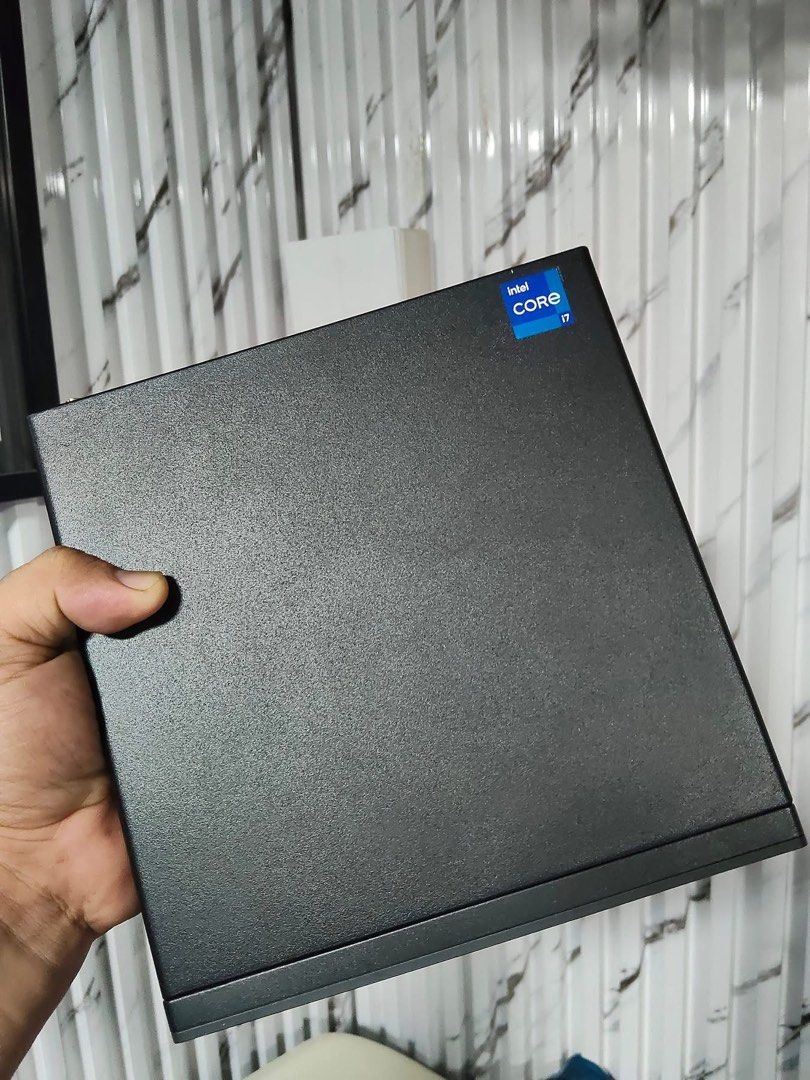 Lenovo ThinkCentre M70q Gen 5 Mini PC - Intel Core i7 (Category: Desktops) located in Manila. Submitted by takitanaka (Listing ID 1462734386, Image 2). Description: LENOVO M70Q GEN 5 I7 14TH GEN MINI PC BUILD IN WIFI ✅ 16GB DDR5 BUILD IN 512GB NVME ✅ HDMI DISPLAY PORT VGA✅ READY TO USE GOODS FOR PERSONAL USE ✅ GOODS FOR OFFICE & SCHOOL ✅ DIRECT PM BUYERS ✅.
