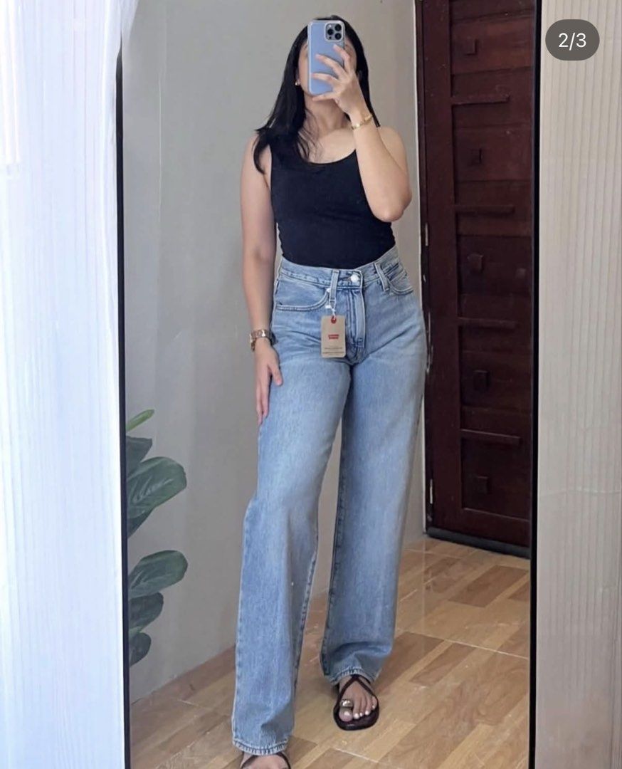 Levi's 501 Jeans - Light Wash (Category: Jeans) located in Marikina City. Submitted by calimagsofia (Listing ID 1462721004, Image 2). Description: - Authentic Levi's 501 jeans - Classic light blue wash - Relaxed fit, straight leg - Comfortable and durable denim - Ideal for everyday wear - Brand new with tag still attached RFS: Super laki sa akin.