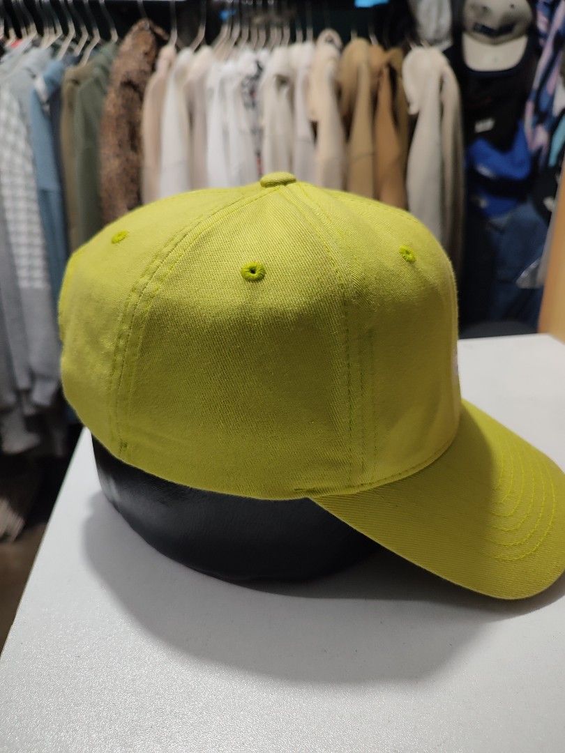 Levi's Cap - Lime Green (Category: Caps & Hats) located in Manila. Submitted by momofunodos (Listing ID 1462811560, Image 2). Description: ALL ITEMS ARE PRE-LOVED ✅Bale source. ✅Ukay thrifted. ✅Manage your expectations these are ukay.( dont expect crispy as new) ✅ Colors may different in person due to camera lens and lights. ✅ There's a sign of usage in every item ✅ Small stain washable stain are normal in ukay we do not considered it as an ISSUE