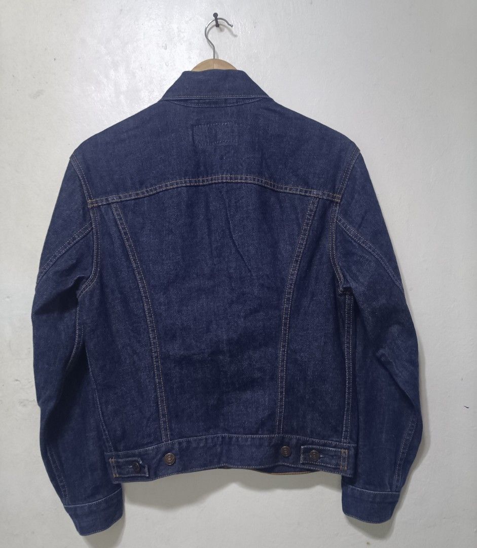 Levi's type 3 denim jacket (Category: Coats, Jackets and Outerwear) located in Muntinlupa City. Submitted by kamiseta01 (Listing ID 1462836085, Image 2). Description: authentic Levi's type 3 denim trousers vintage cut raw denim crispy condition small brand new condition.