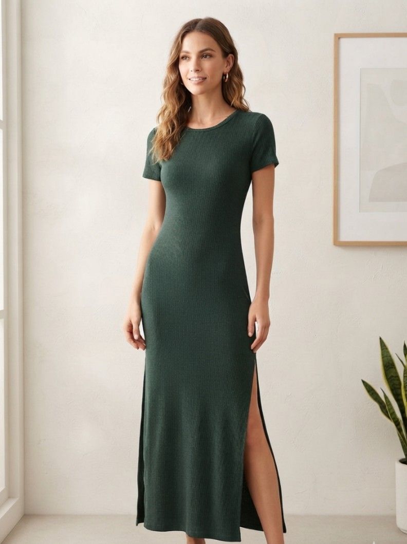 Long green dress with slits (Category: Dresses) located in Bocaue. Submitted by jessdcluters (Listing ID 1462821165, Image 1). Description: .