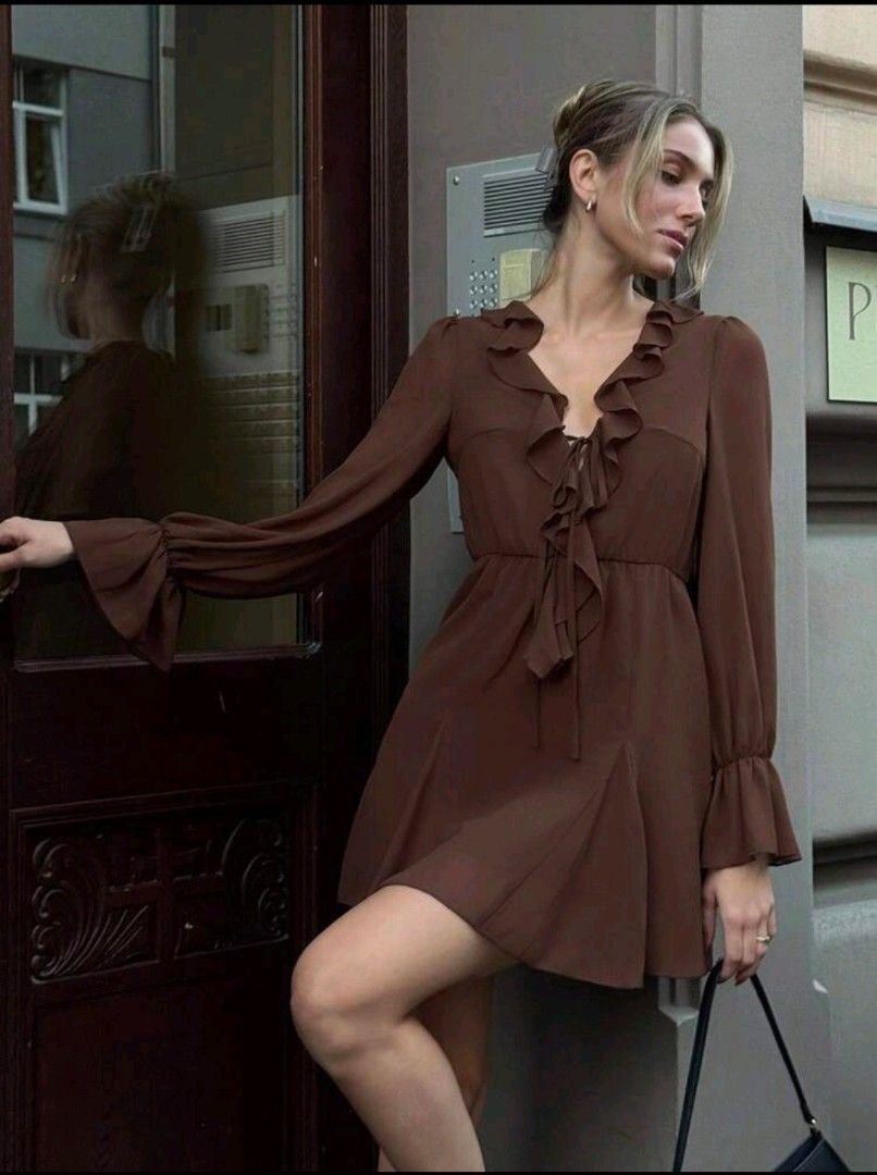 Longsleeve shein dress (Category: Dresses) located in Calasiao. Submitted by mariafaye03137 (Listing ID 1462847269, Image 1). Description: Used once.
