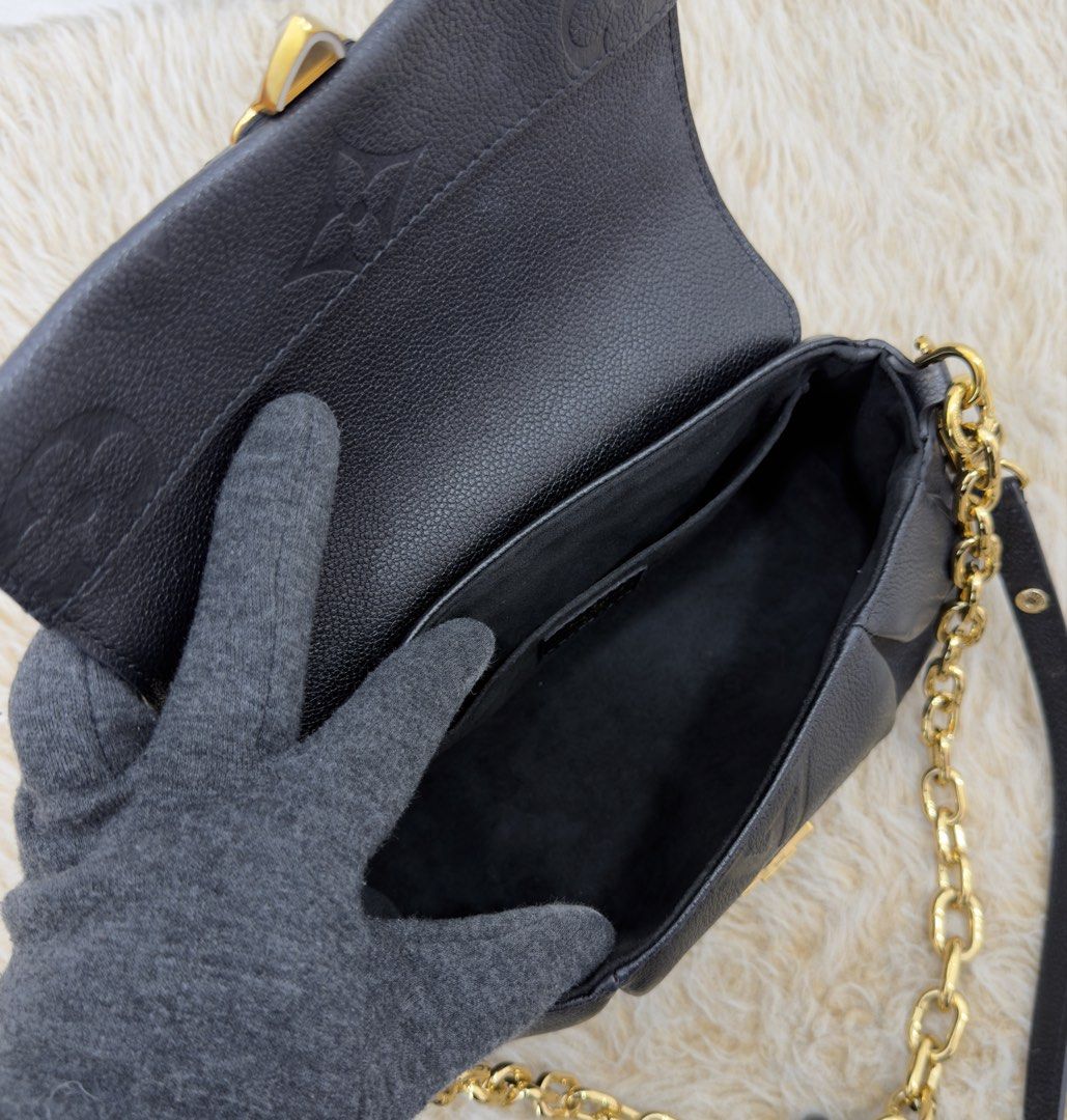 Louis Vuitton Favorite Monogram Empreinte Leather (Category: Luxury Bags & Wallets) located in Manila. Submitted by luxuryprelovedbagsby_by_agnes (Listing ID 1462845738, Image 3). Description: 203K SRP Like New Condition Long Wallet Promax Fit Inside Microchipped / Full Set.